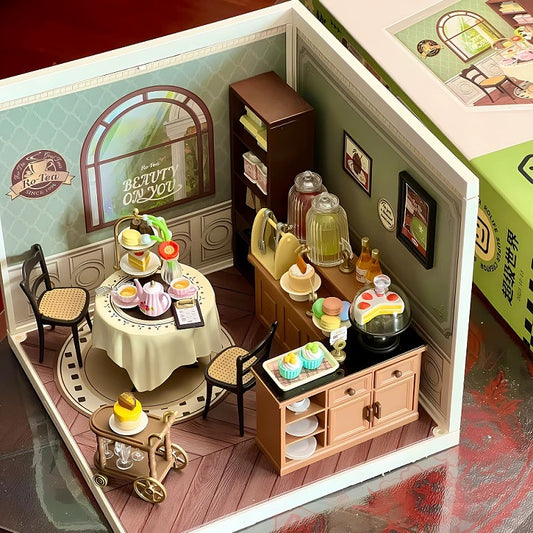 DIY Super Creator Dollhouse Series - Yum Burgers, Cheers Bar & Sweet Sips Tea
